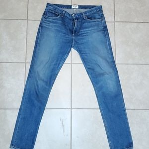 AGOLDE Mens Distressed Slim Jeans